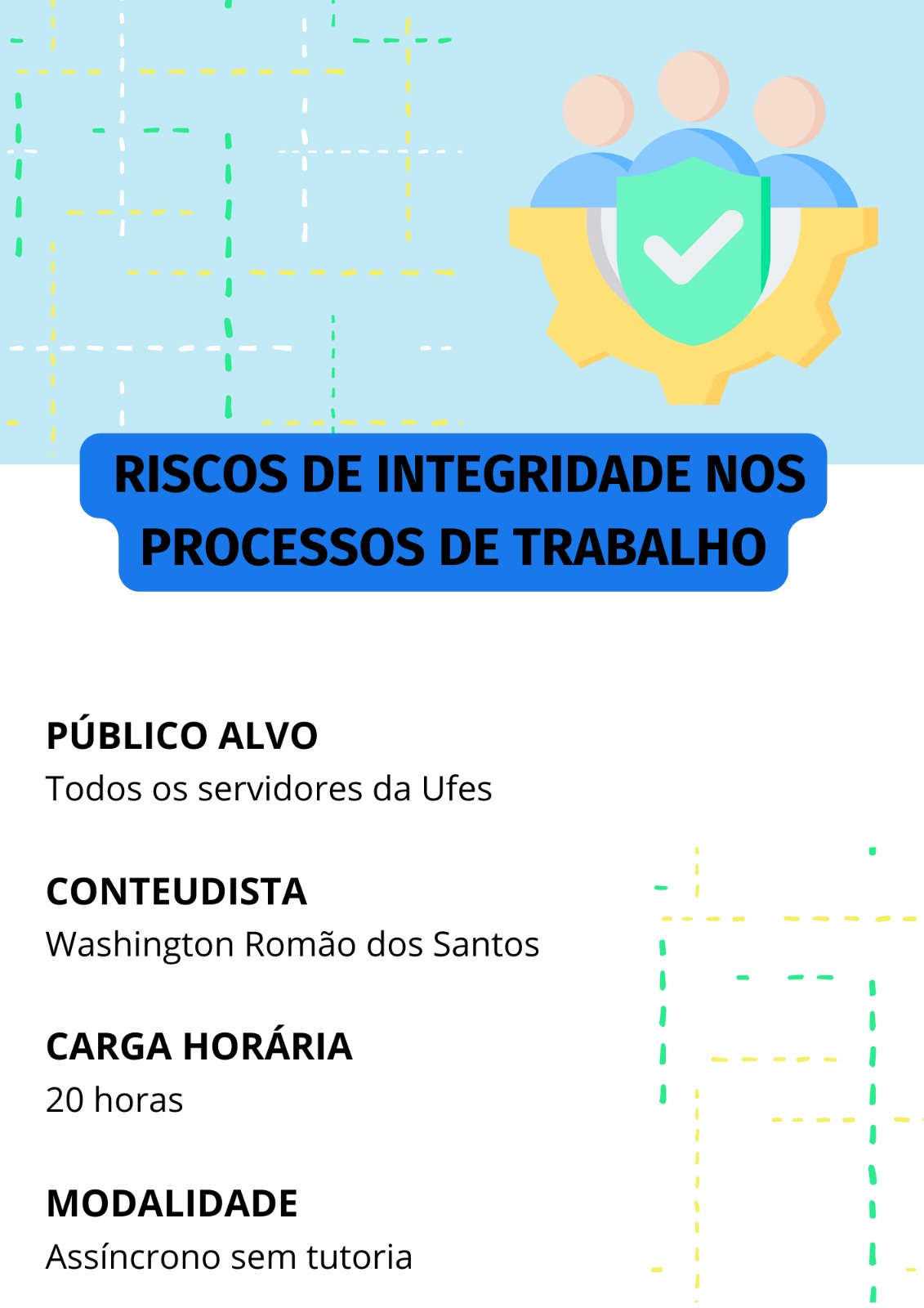 Riscos de integridade nos processos de trabalho