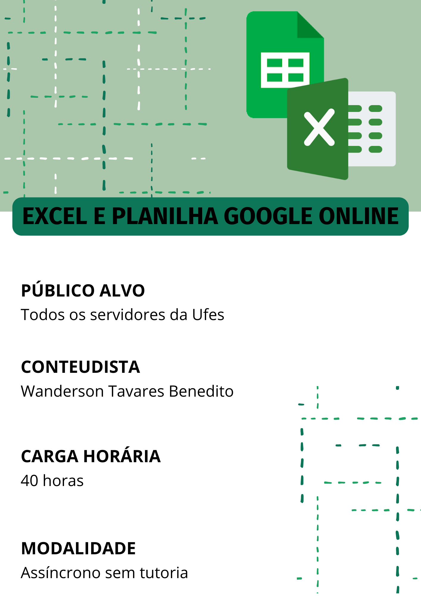 Excel e Planilha Google Online