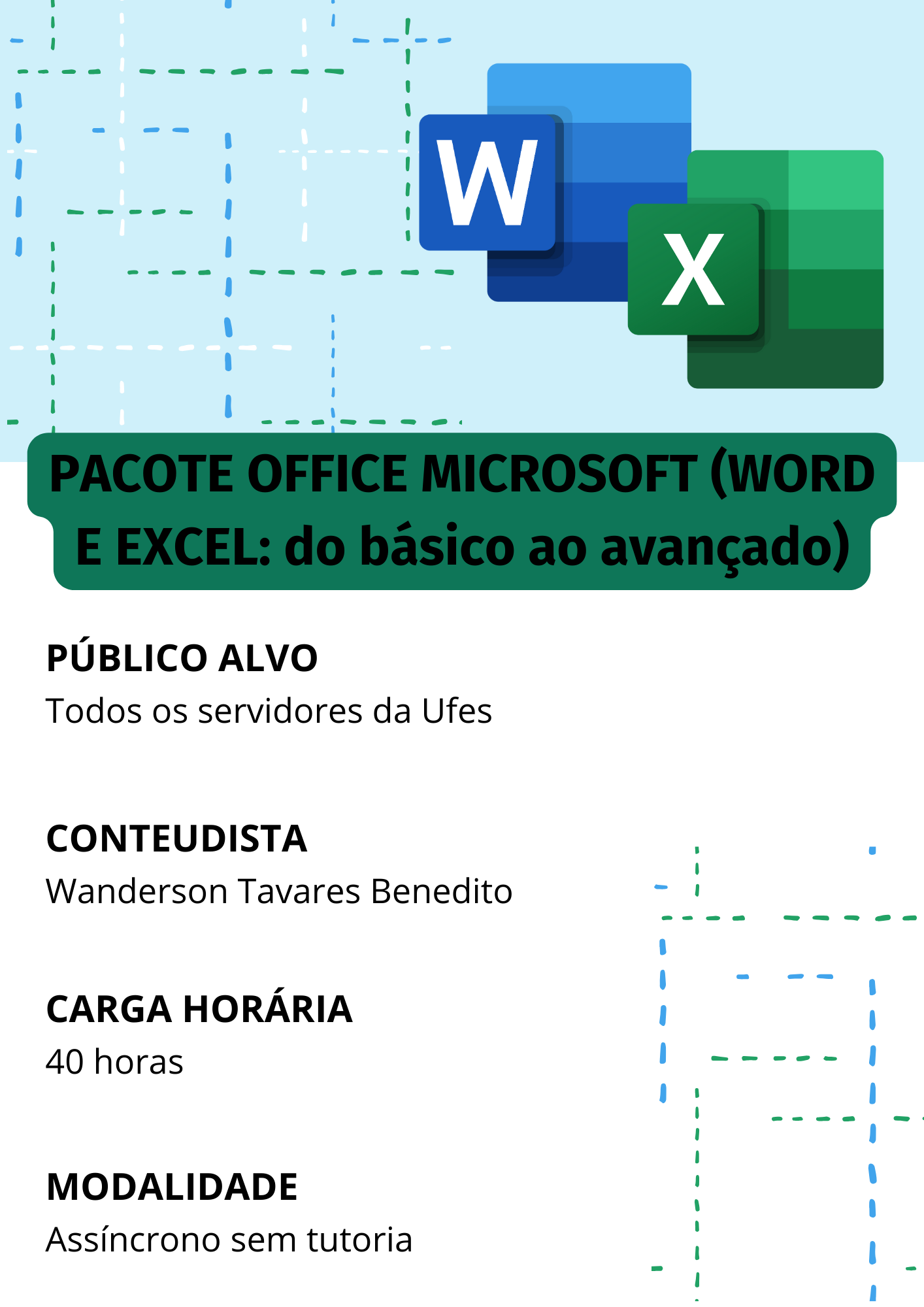 Pacote Office Microsoft (Word e Excel: do básico ao avançado)